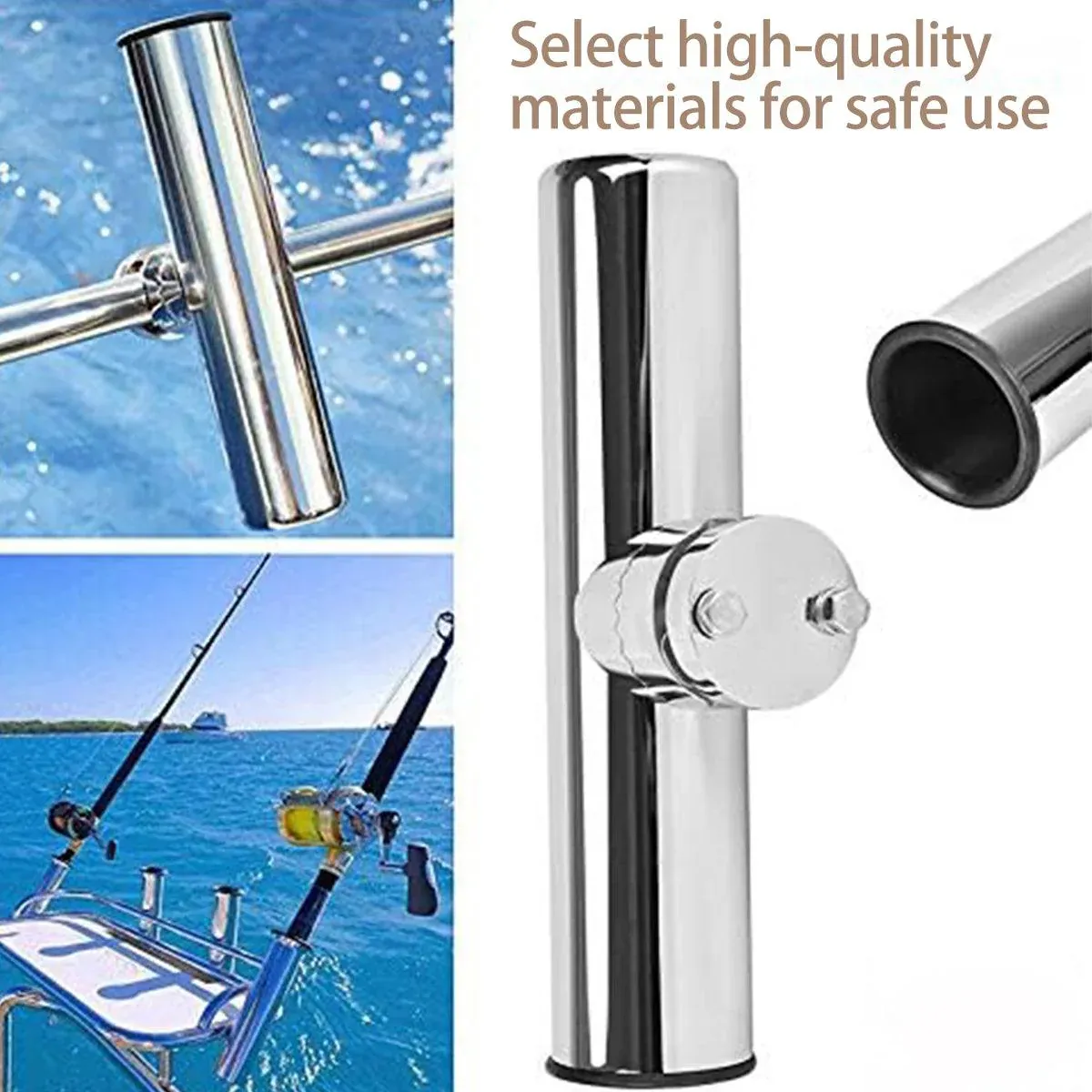 Fishing Rod Tubes Holders Grippers for Boat and Outdoor Fishing Rod Storage - 22mm-32mm - Image 8