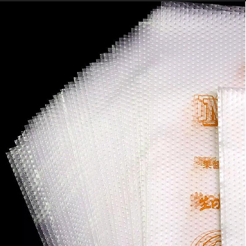 100-200Pcs Disposable Piping Bags For Cake Decor Icing Frosting Piping Nozzles - Yellow (Thick)-Medium *100 PCS - Image 4