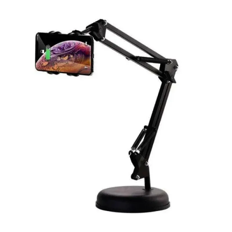 360� Rotating Phone Desk Stand Holder Tabletop Lazy For  Iphone Samsung Au - Image 2