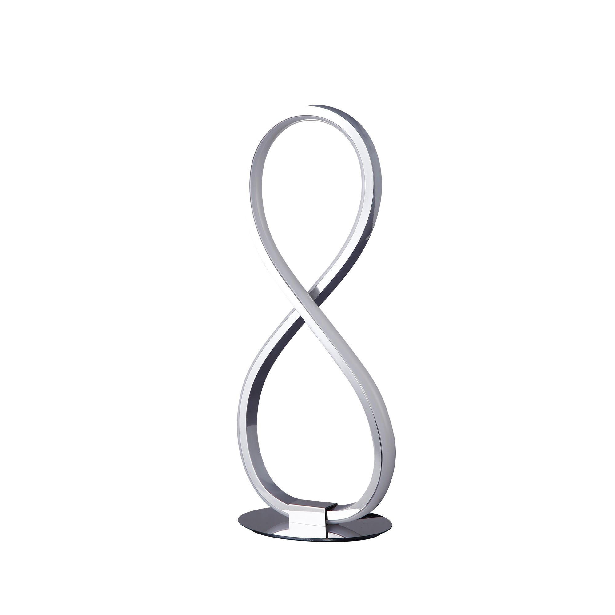 Infinite LED Table Lamp - Chrome - Image 8