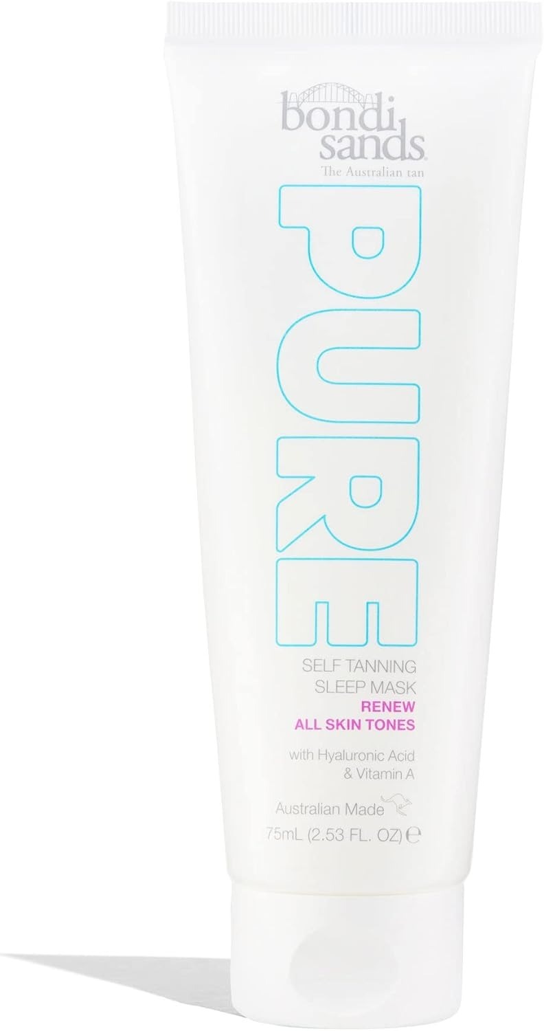 Bondi Sands 75m L Pure Self Tanning Sleep Mask Renew Hyaluronic Acid & Vitamin A - Image 1