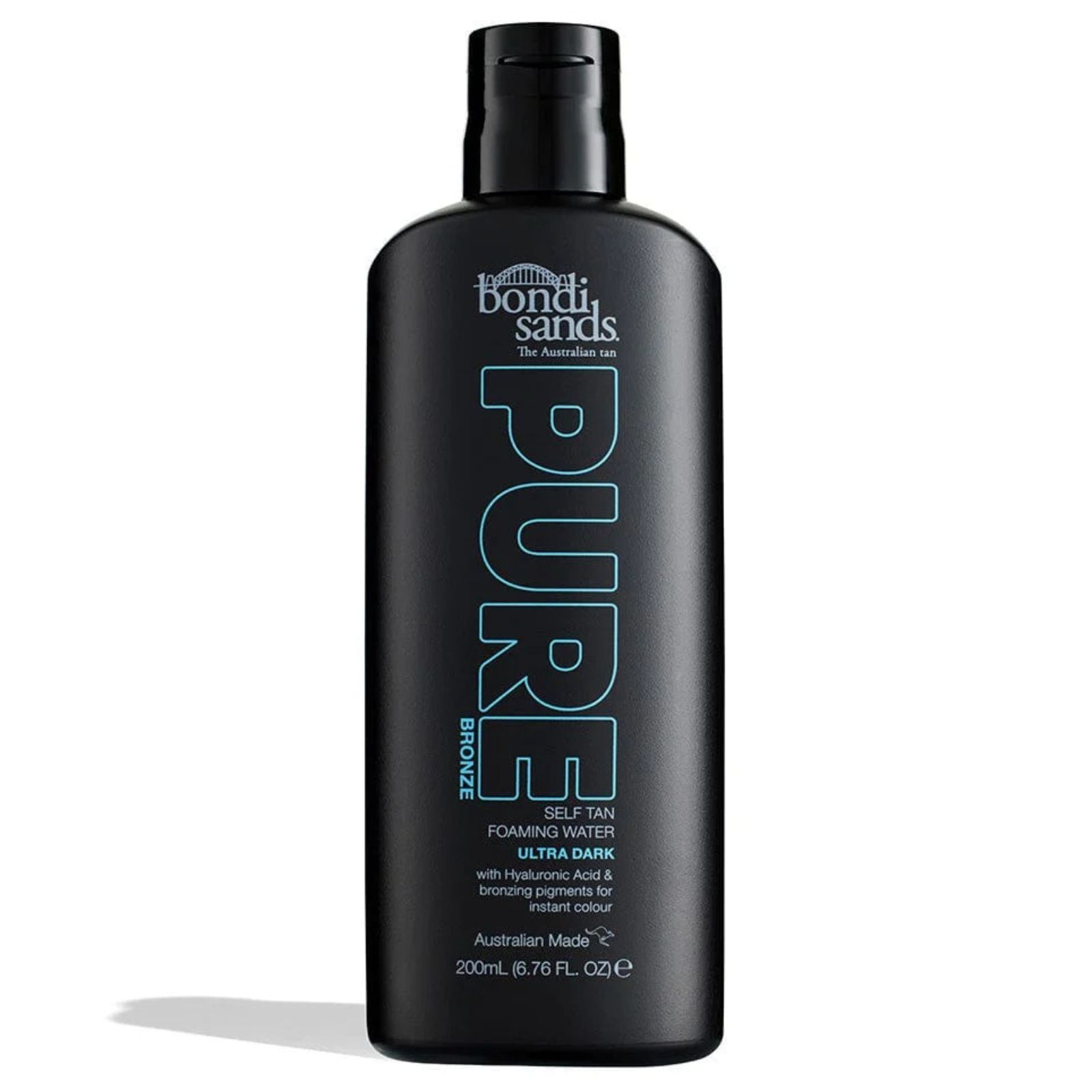Bondi Sands 200ml Pure Bronze Self Tan Tanning Foaming Water Ultra Dark - Image 1