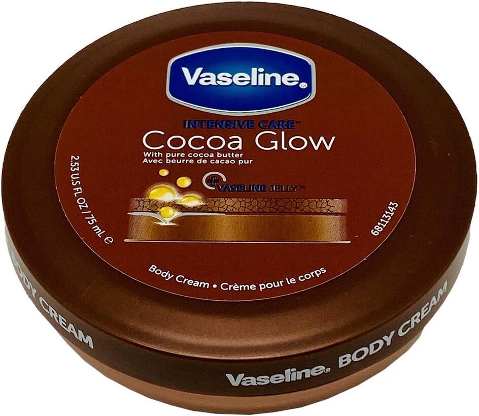 Vaseline Intensive Care Cocoa Body Cream 75ml - Image 1