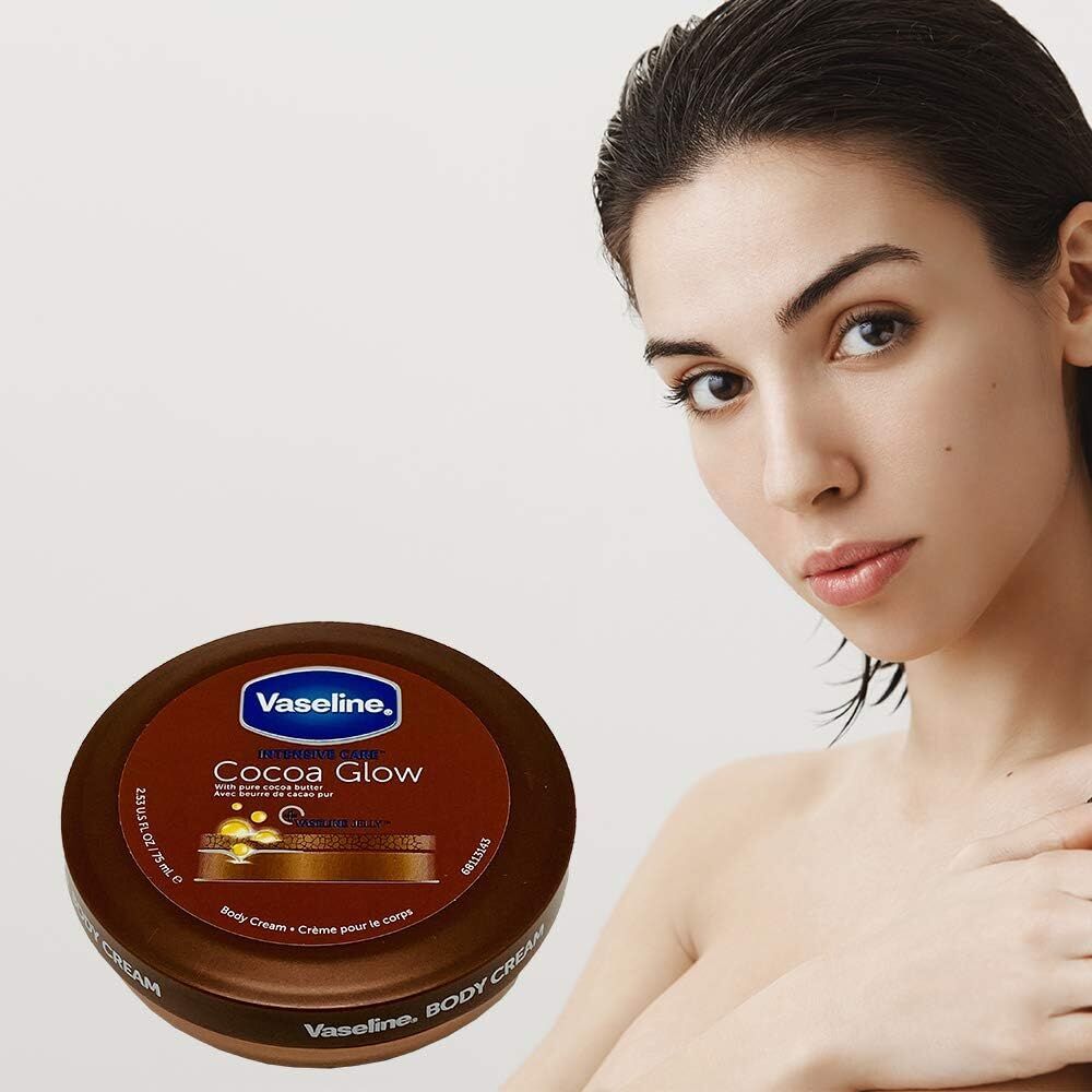 Vaseline Intensive Care Cocoa Body Cream 75ml - Image 4