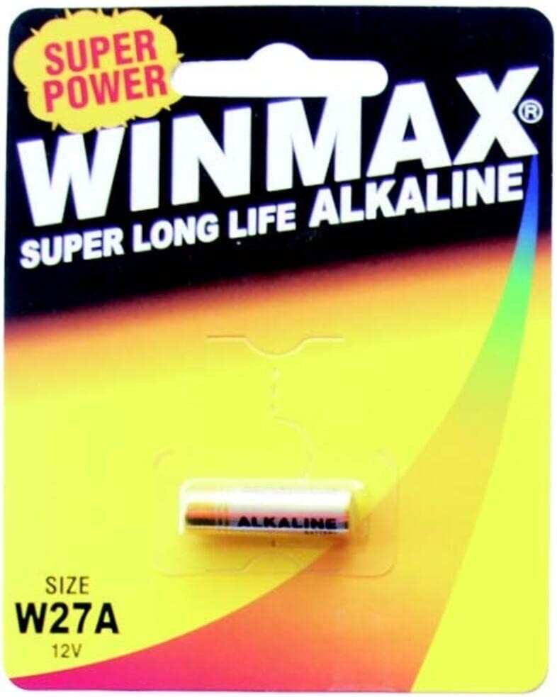 Size W27A Alkaline Battery Super Long Life 12V Battery - 1 Pack - Image 2