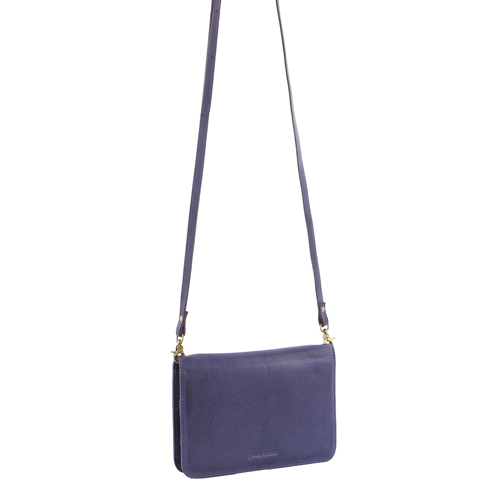 Pierre Cardin Ladies Womens Clutch Leather Wallet Purse RFID Protected - Purple - Image 2