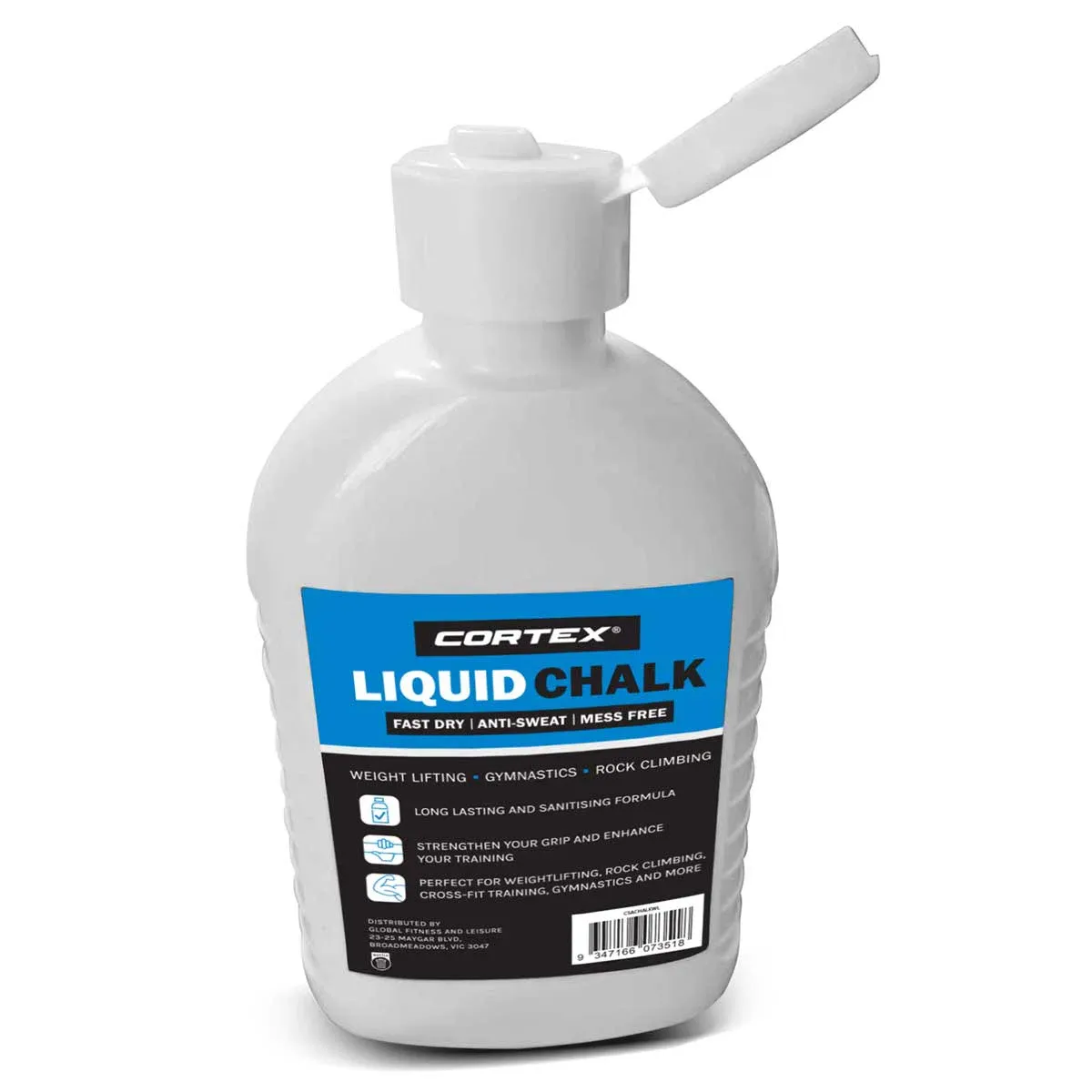 CORTEX Fast Dry Anti-Sweat Liquid Chalk 250ml (Sanitising Formula) - Image 4