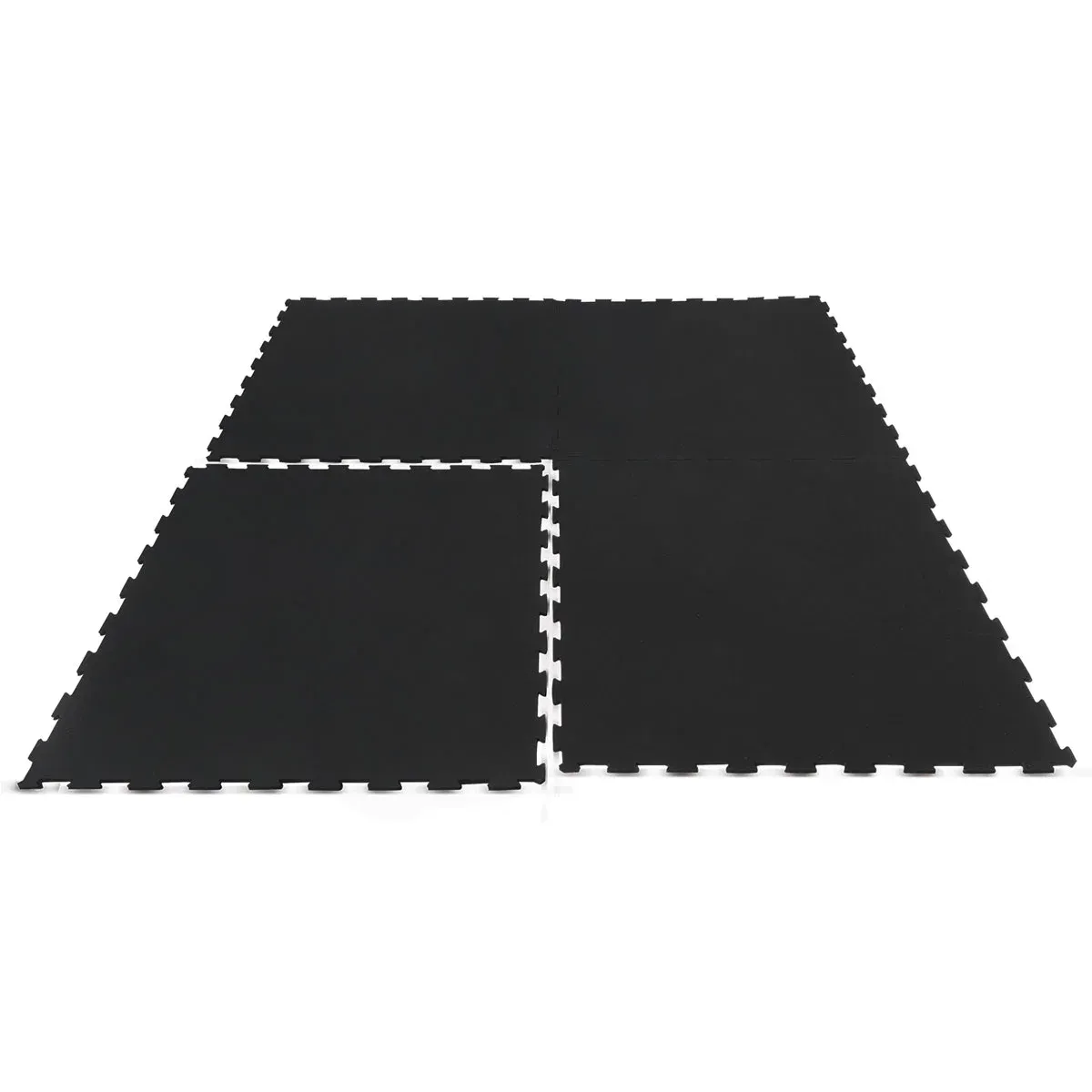 CORTEX 10mm Commercial Interlocking Rubber Gym Tile Mat (1m x 1m) - Set of 6 - Image 2