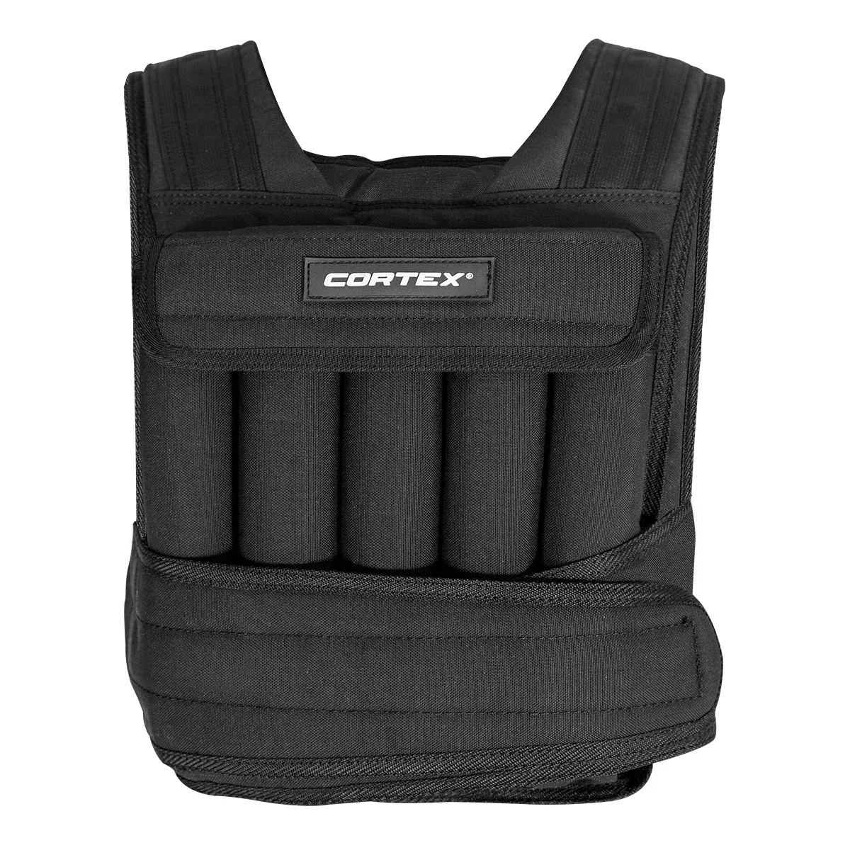 CORTEX 20kg Adjustable Weight Vest with 1kg Increments in Black - Image 7