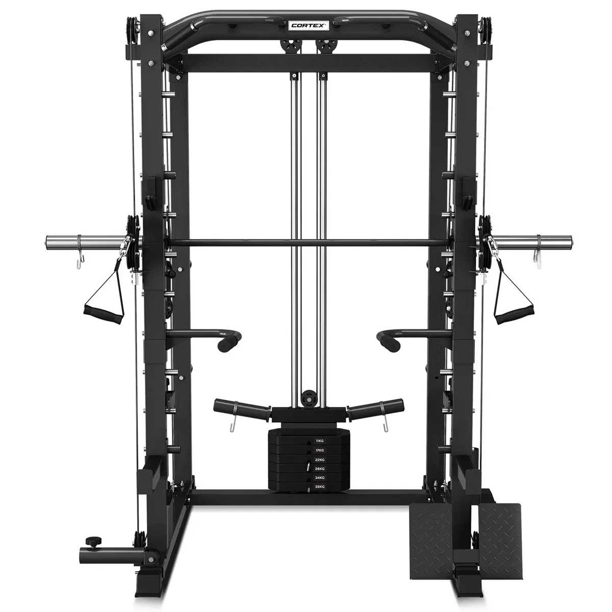 CORTEX SM-20 6-in-1 Power Rack with Smith & Cable Machine - Image 6