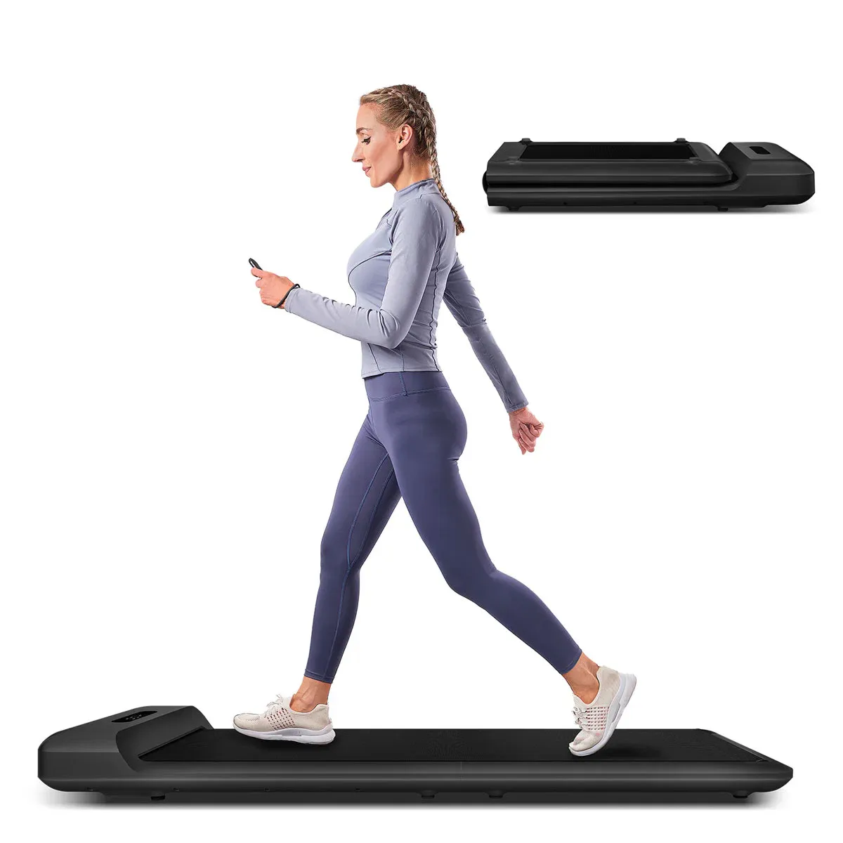 WalkingPad C2 Compact Folding Treadmill - Black - Image 2