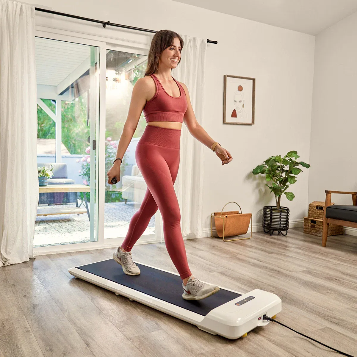 WalkingPad C2 Compact Folding Treadmill in White - Image 6