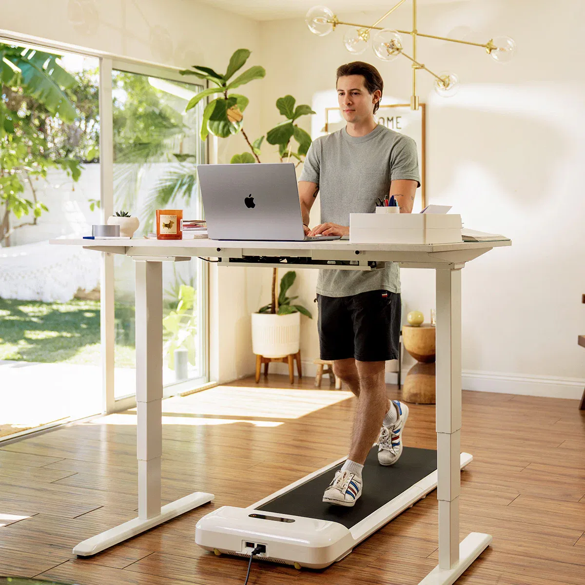 WalkingPad C2 Compact Folding Treadmill in White - Image 7