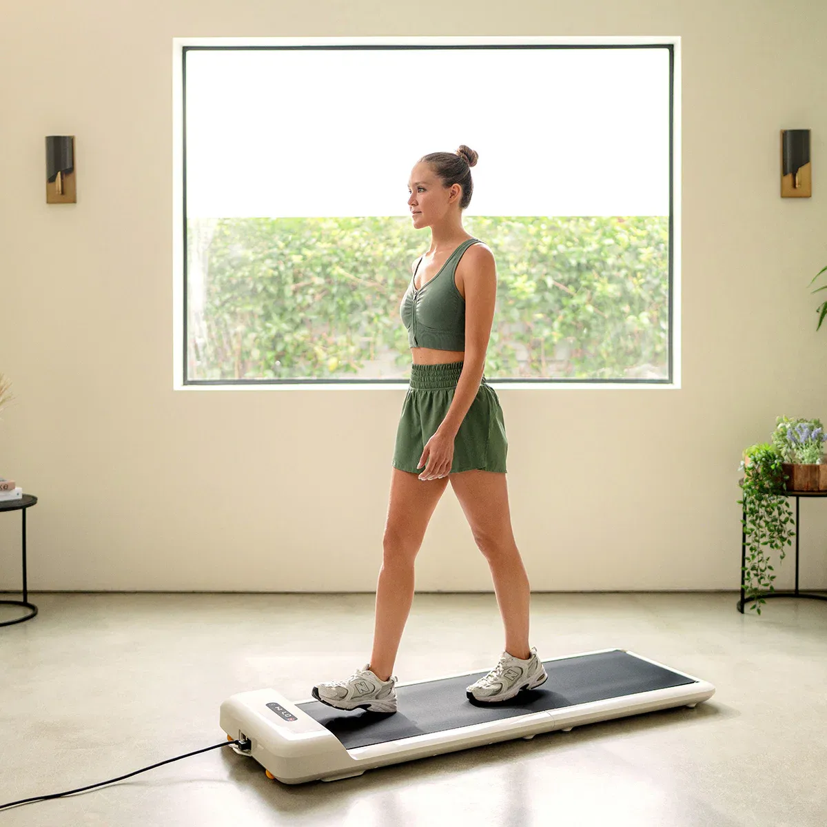 WalkingPad C2 Compact Folding Treadmill in White - Image 8