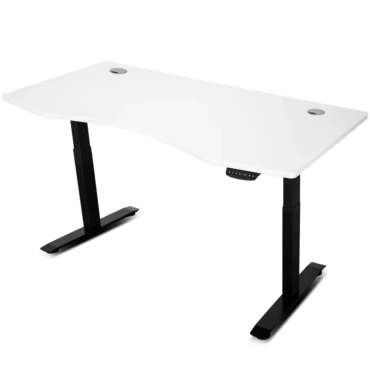 Lifespan Fitness ErgoDesk AUTO Series Automatic Standing Desk 150cm in White & Black - Image 6