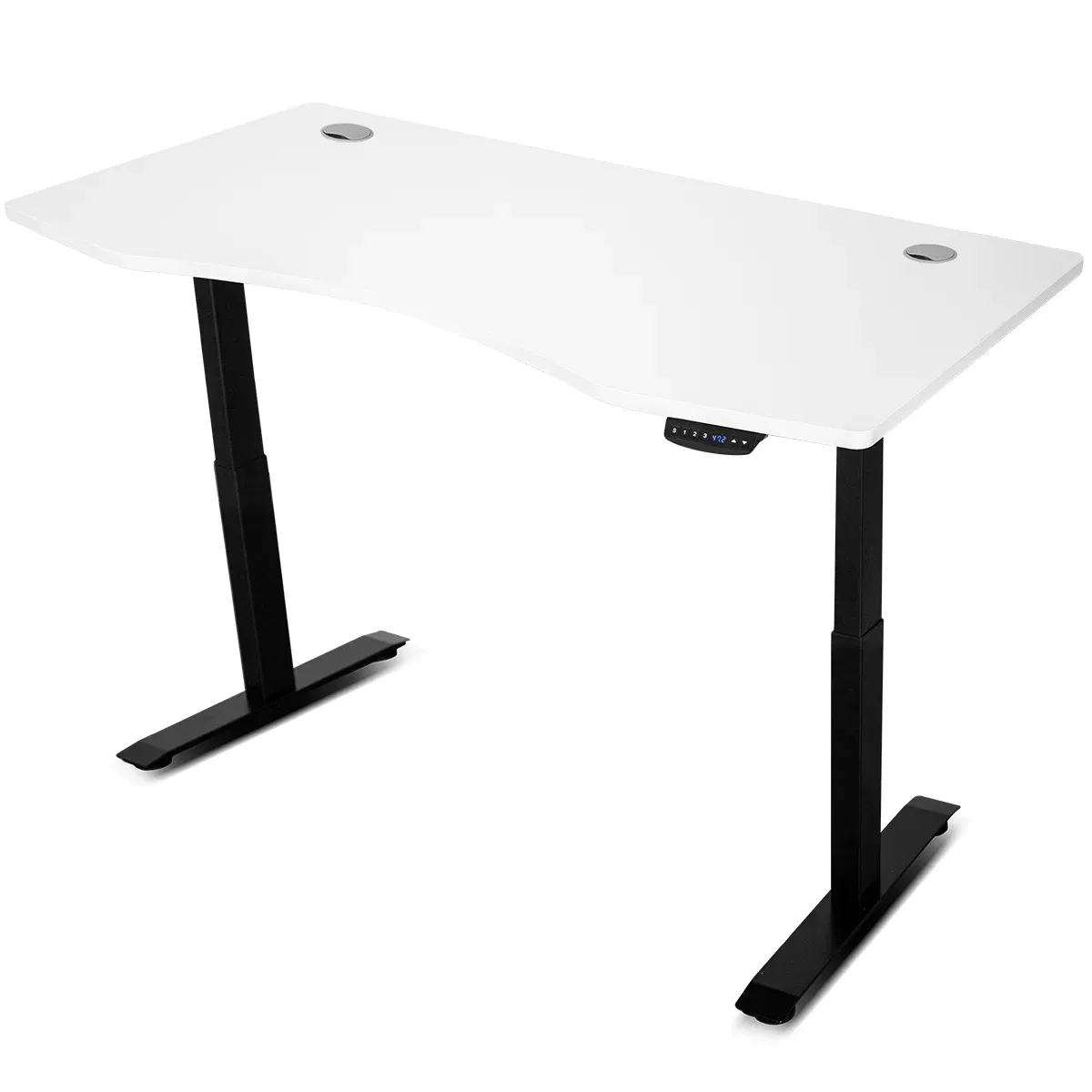 Lifespan Fitness ErgoDesk AUTO Series Automatic Standing Desk 150cm in White & Black - Image 7