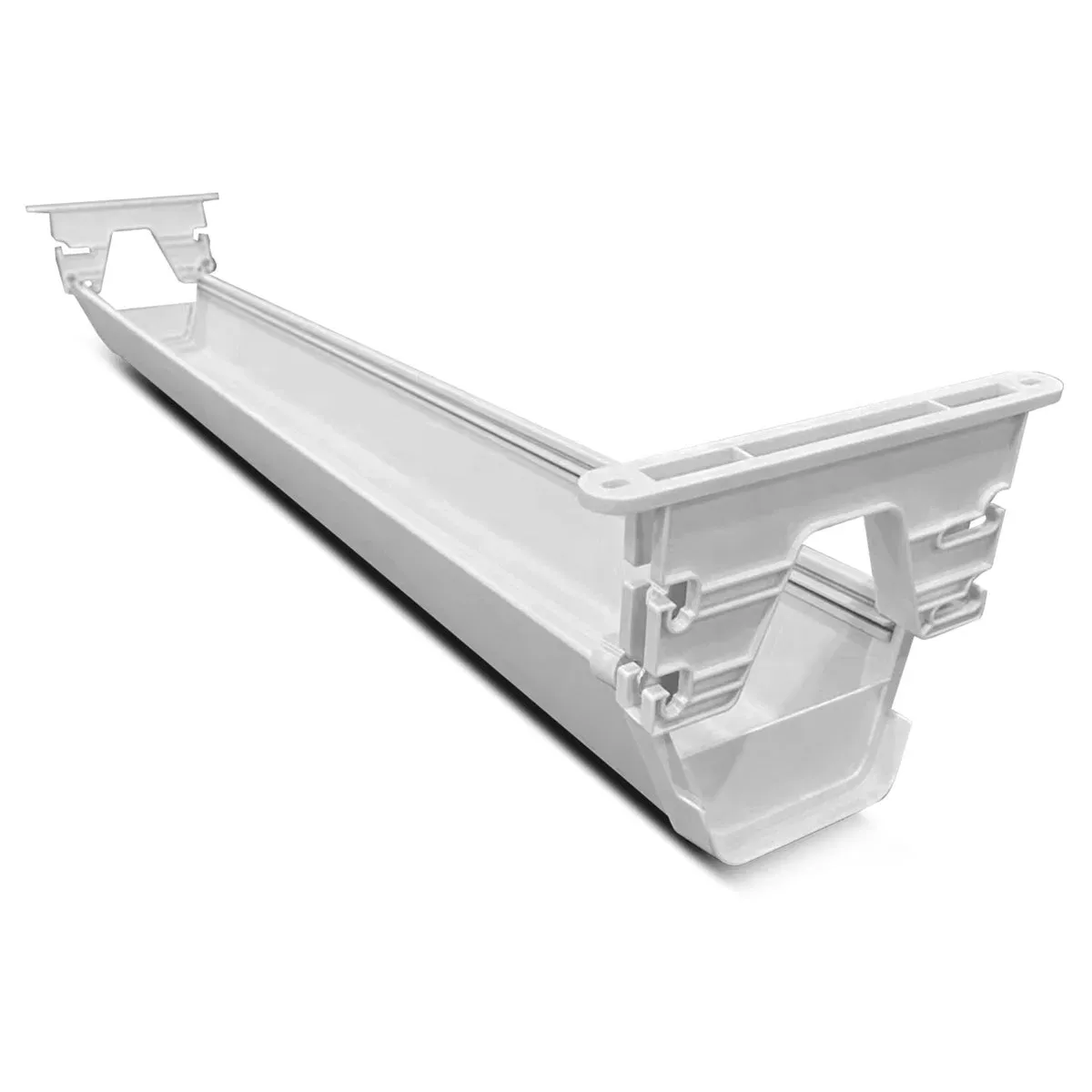 Lifespan Fitness ErgoDesk Automatic Standing Desk 1500mm (White) + Cable Management Tray - Image 2