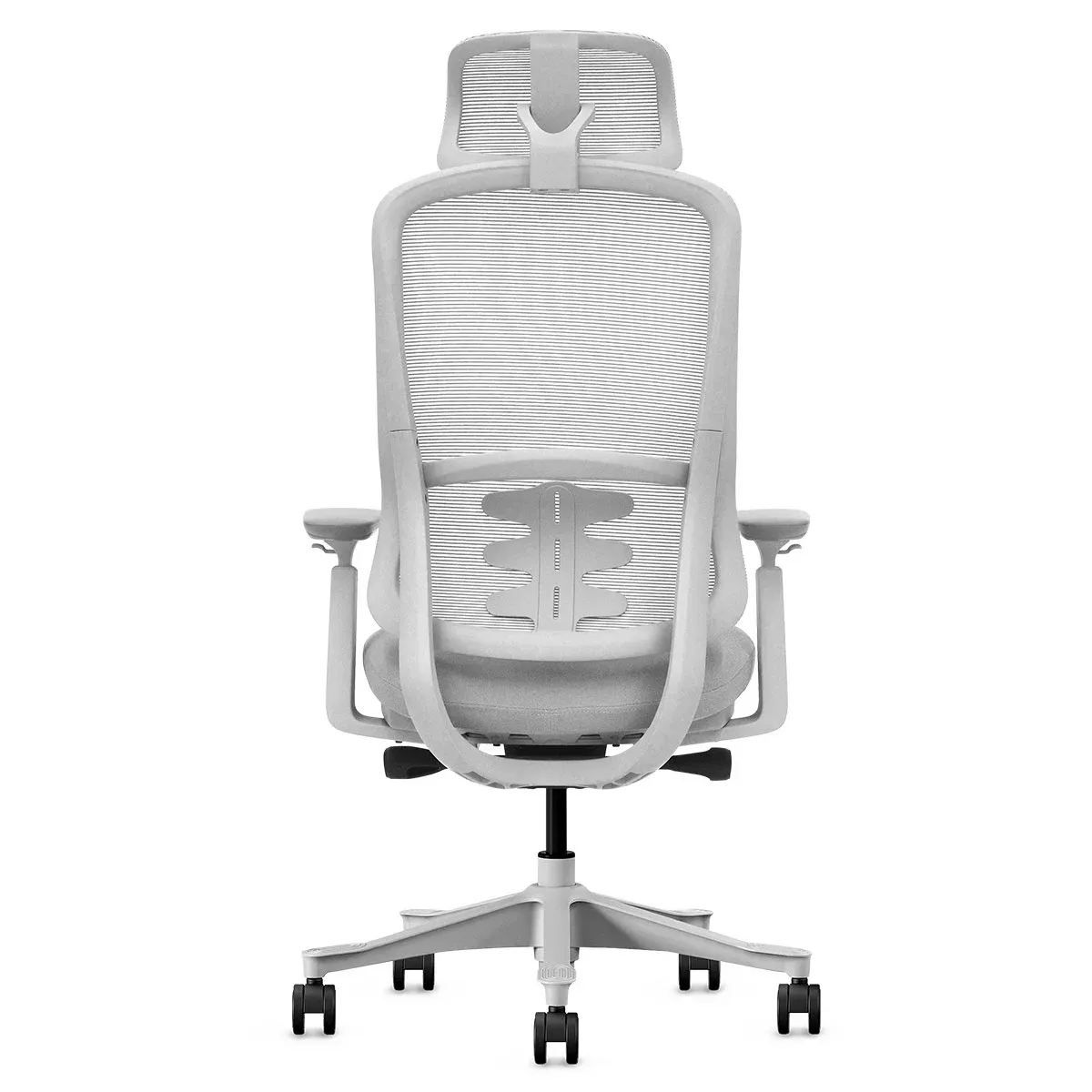 Lifespan Fitness DM8 Ergonomic Office Desk Chair (White/Grey) - Image 6