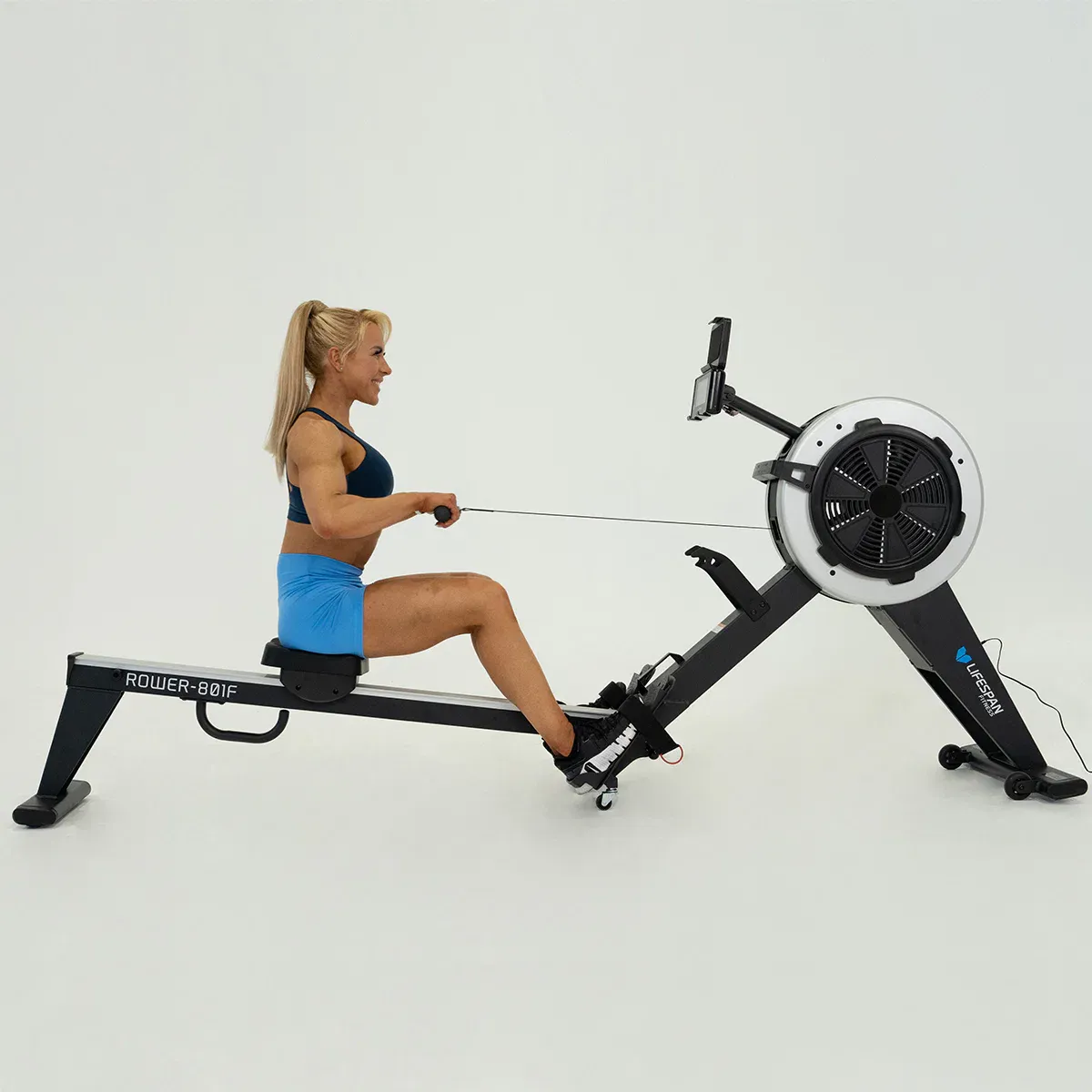 Lifespan Fitness ROWER-801F Air & Magnetic Commercial Rowing Machine - Image 3