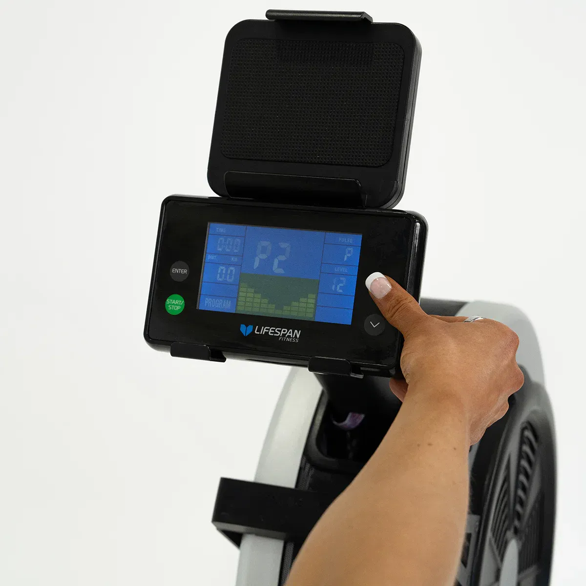 Lifespan Fitness ROWER-801F Air & Magnetic Commercial Rowing Machine - Image 4