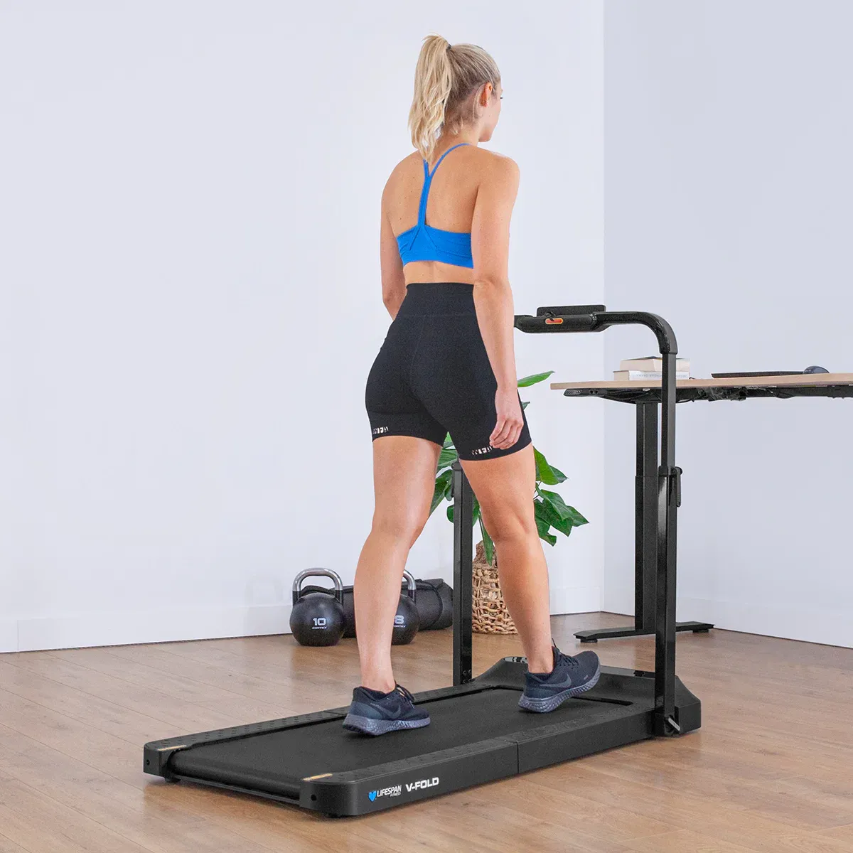 Lifespan Fitness V-FOLD Treadmill with SmartStride - Image 8