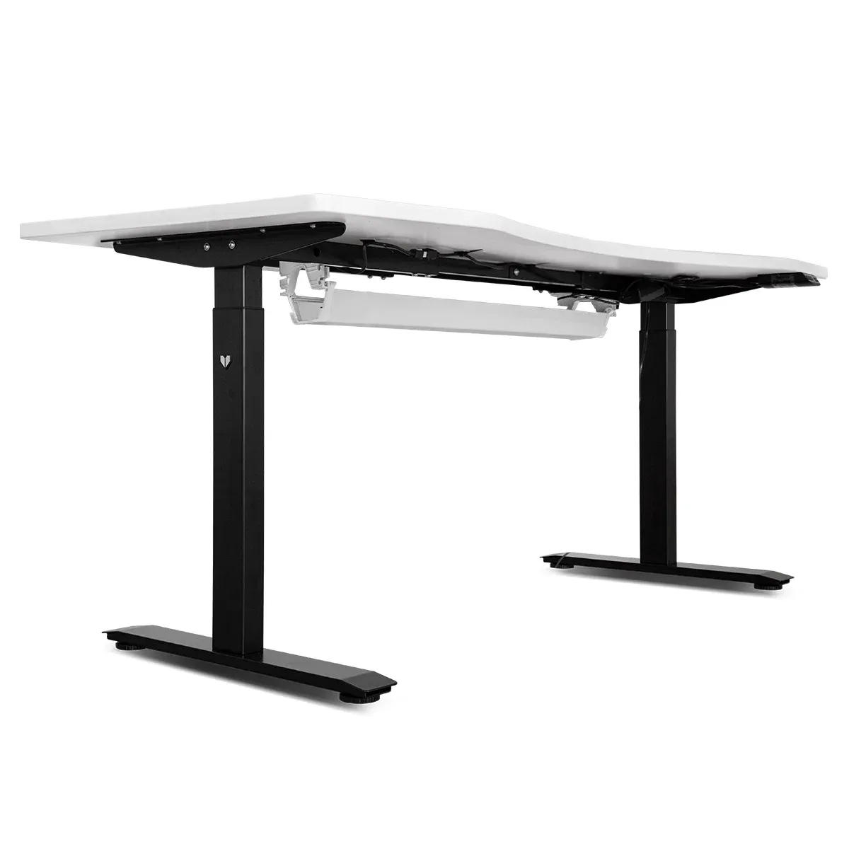 Lifespan Fitness WalkingPad M2 Treadmill with ErgoDesk Automatic White Standing Desk 1500mm + Cable Management Tray - Image 5