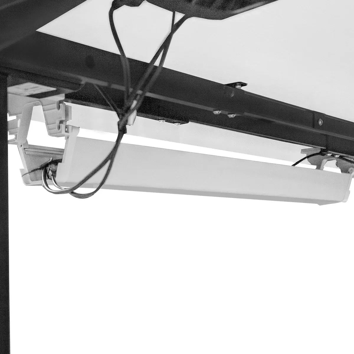 Lifespan Fitness WalkingPad M2 Treadmill with ErgoDesk Automatic White Standing Desk 1500mm + Cable Management Tray - Image 6