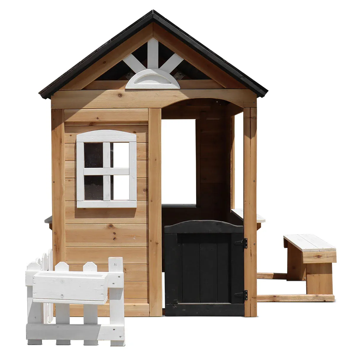 Lifespan Kids Bilby Cubby House in Natural Timber - Image 1