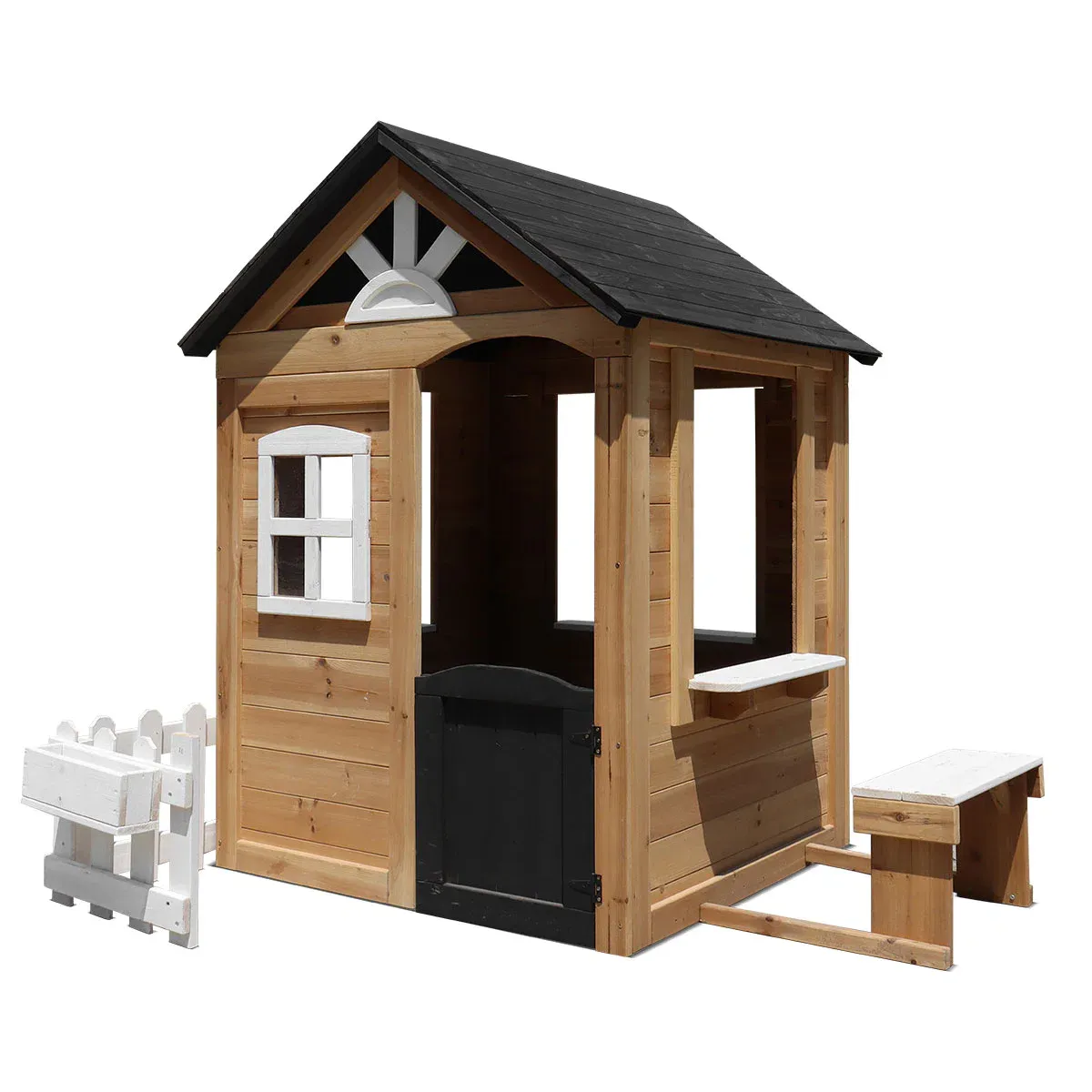 Lifespan Kids Bilby Cubby House in Natural Timber - Image 2