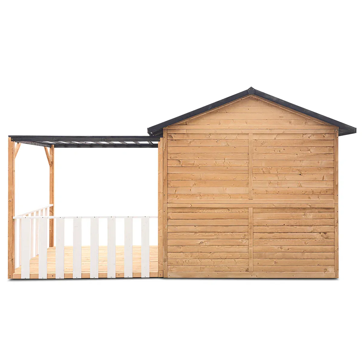 Lifespan Kids Burleigh Cubby House with Pergola - Image 5