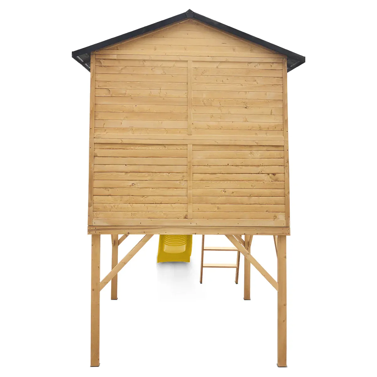 Lifespan Kids Burleigh Cubby House with 2.2m Slide (Yellow) - Image 7