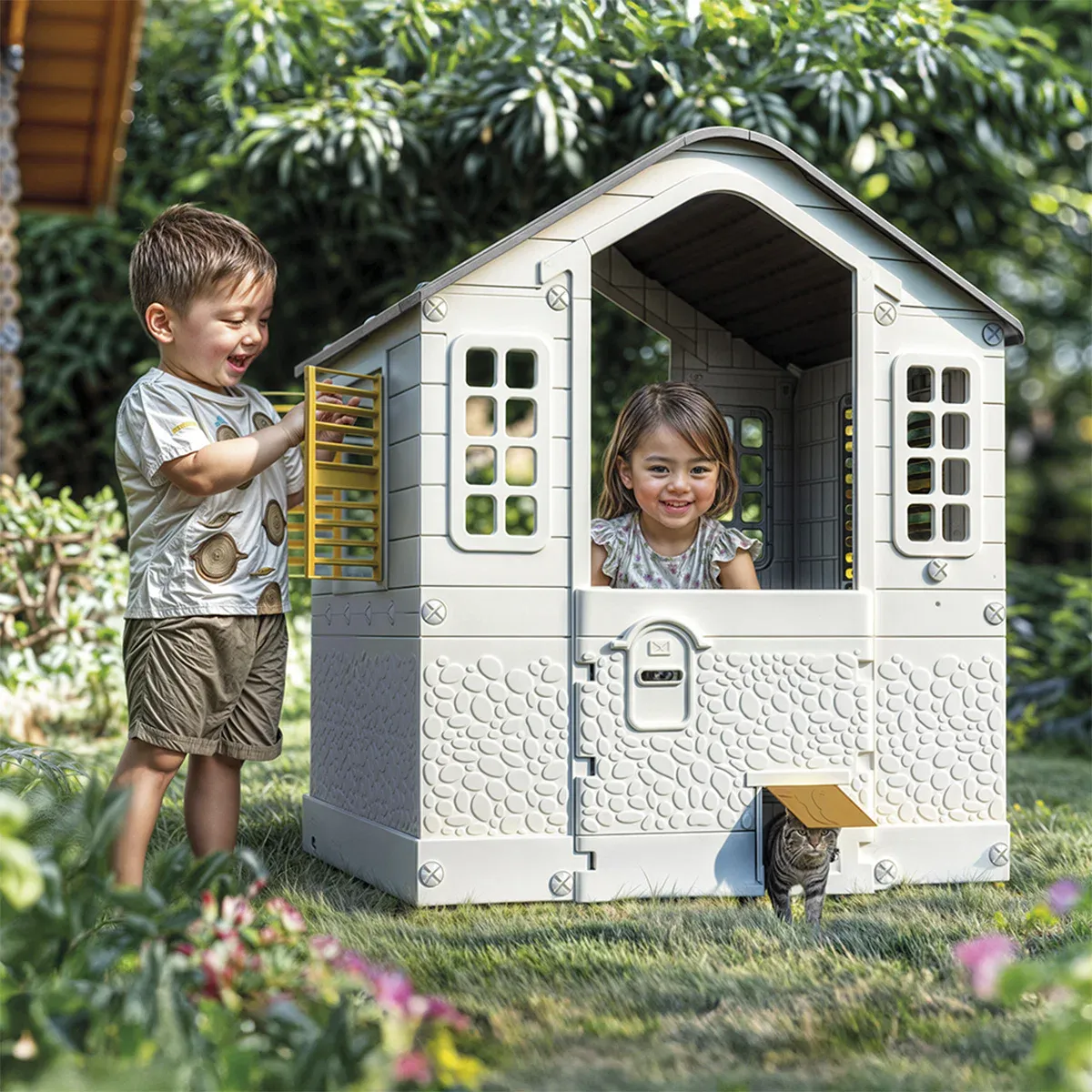 Lifespan Kids Dolu Playhouse (Grey) - Image 7