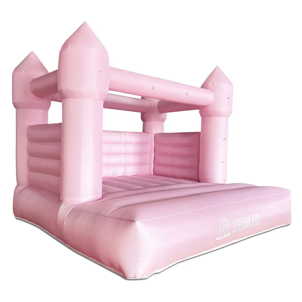 Lifespan Kids Palace Jumping Castle - Pastel Pink - Image 1