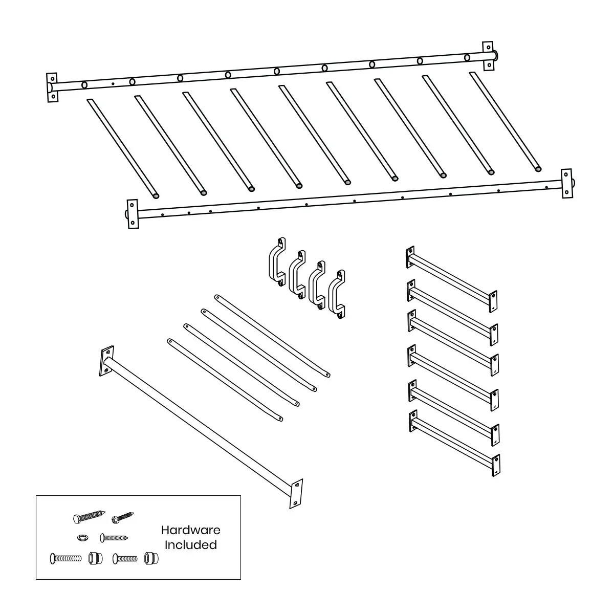 Lifespan Kids Amazon Monkey Bars Only (2.5m) - Image 3