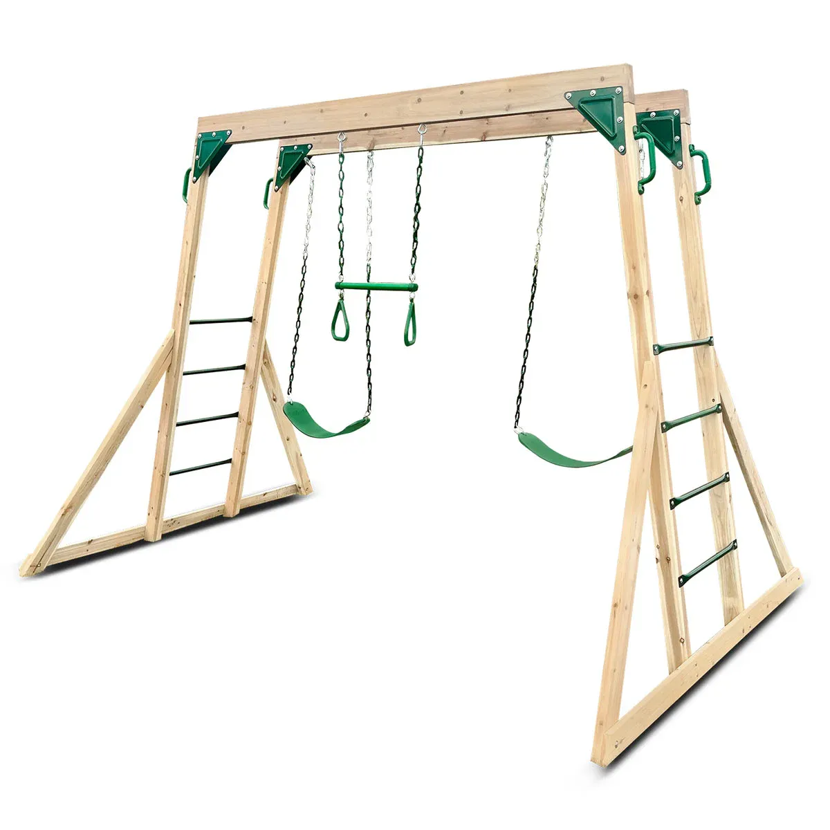 Lifespan Kids Daintree 2-in-1 Monkey Bars & Swing Set - Image 2