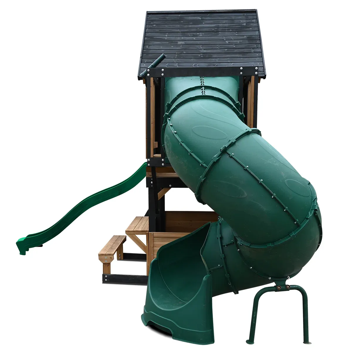 Lifespan Kids Claremont Swing Set & Play Centre with 2.2m Slide (Green) - Image 5