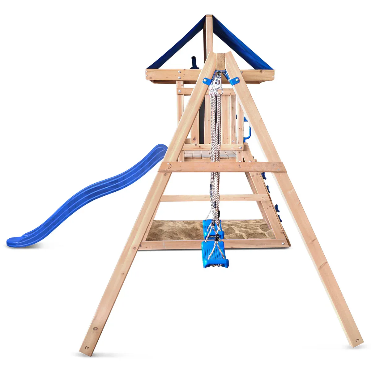 Lifespan Kids Hazelbrook Swing Set & Play Centre with 1.8m Slide (Blue) - Image 5