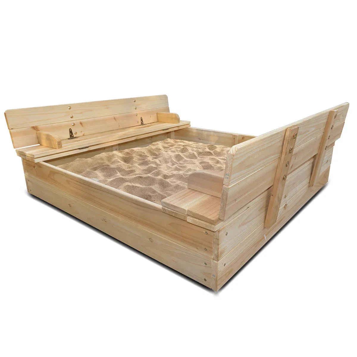 Lifespan Kids Strongbox 2 Square Sandpit - Image 1