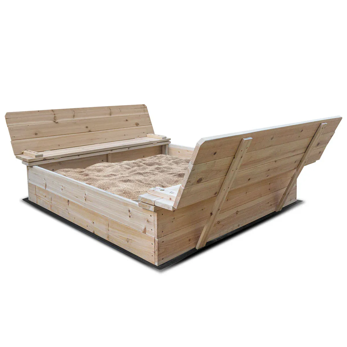 Lifespan Kids Strongbox XL Square Sandpit - Image 1