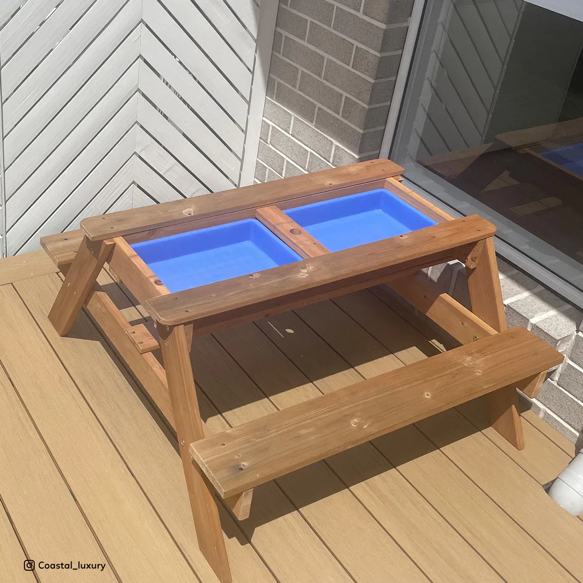 Lifespan Kids Sunrise Sand & Water Table with Umbrella - Image 4