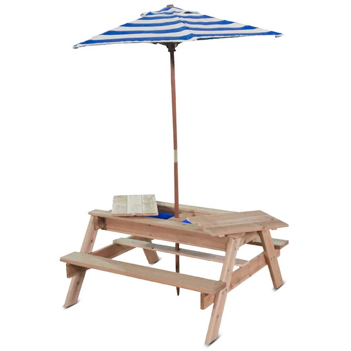 Lifespan Kids Sunrise Sand & Water Table with Umbrella - Image 8