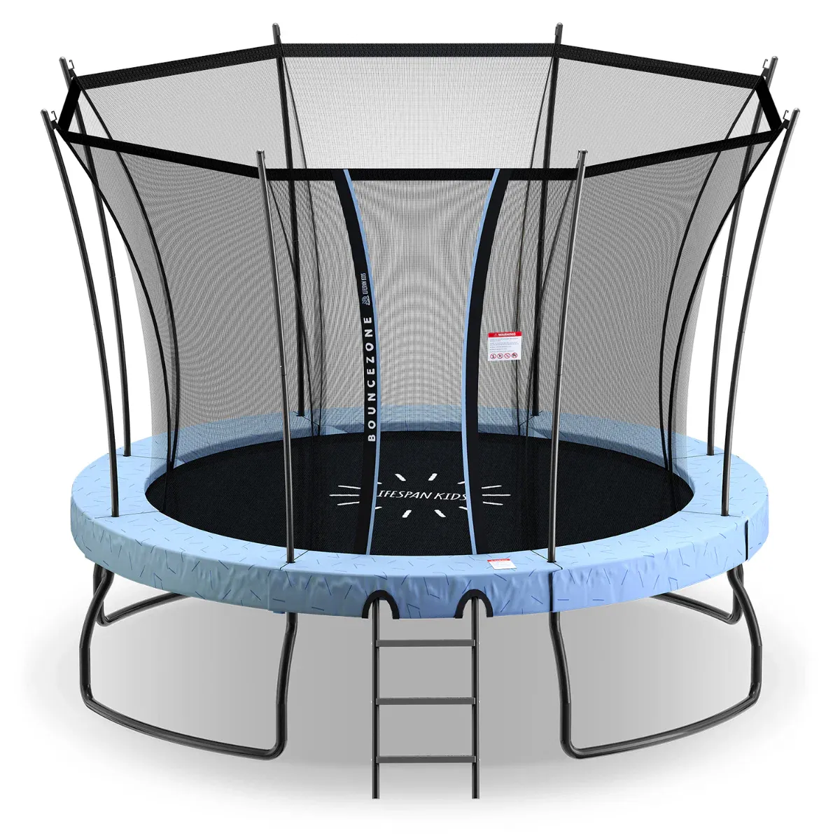 Lifespan Kids BounceZone Round Spring Trampoline - Large - Image 2