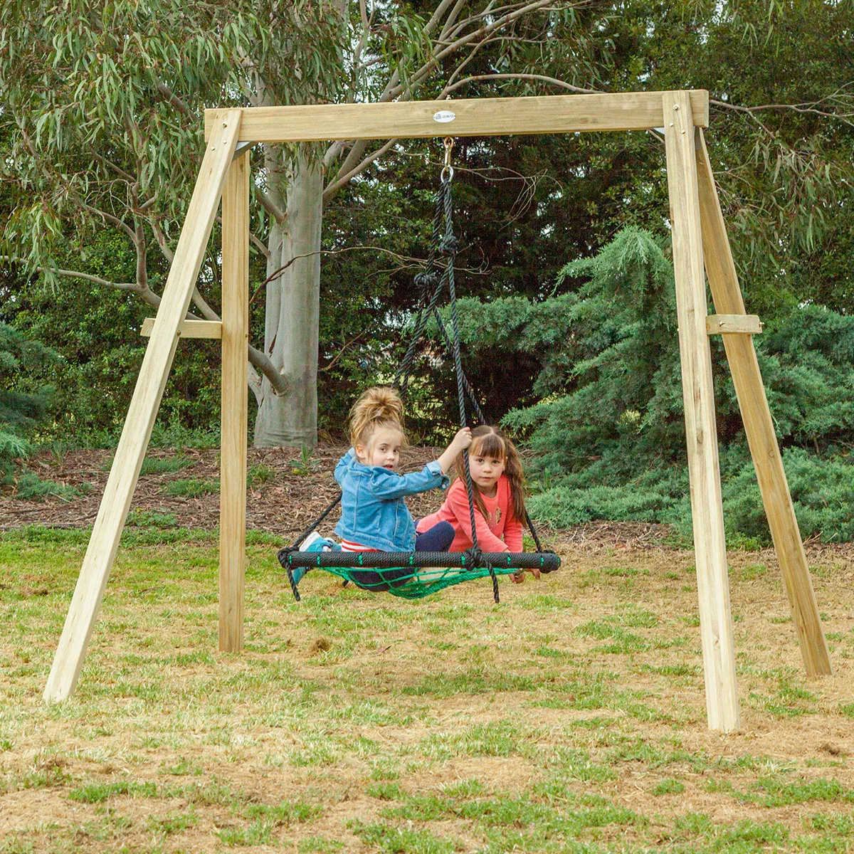 Lifespan Kids Oakley Swing Set with 1.2m Spidey Web Swing - Image 2