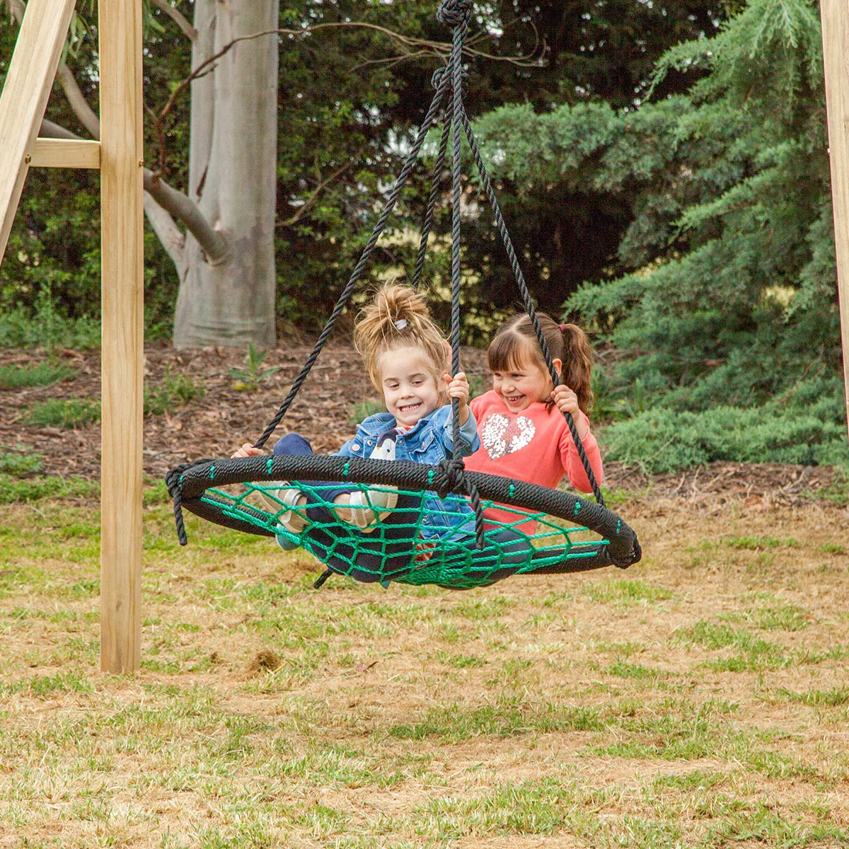 Lifespan Kids Oakley Swing Set with 1.2m Spidey Web Swing - Image 5