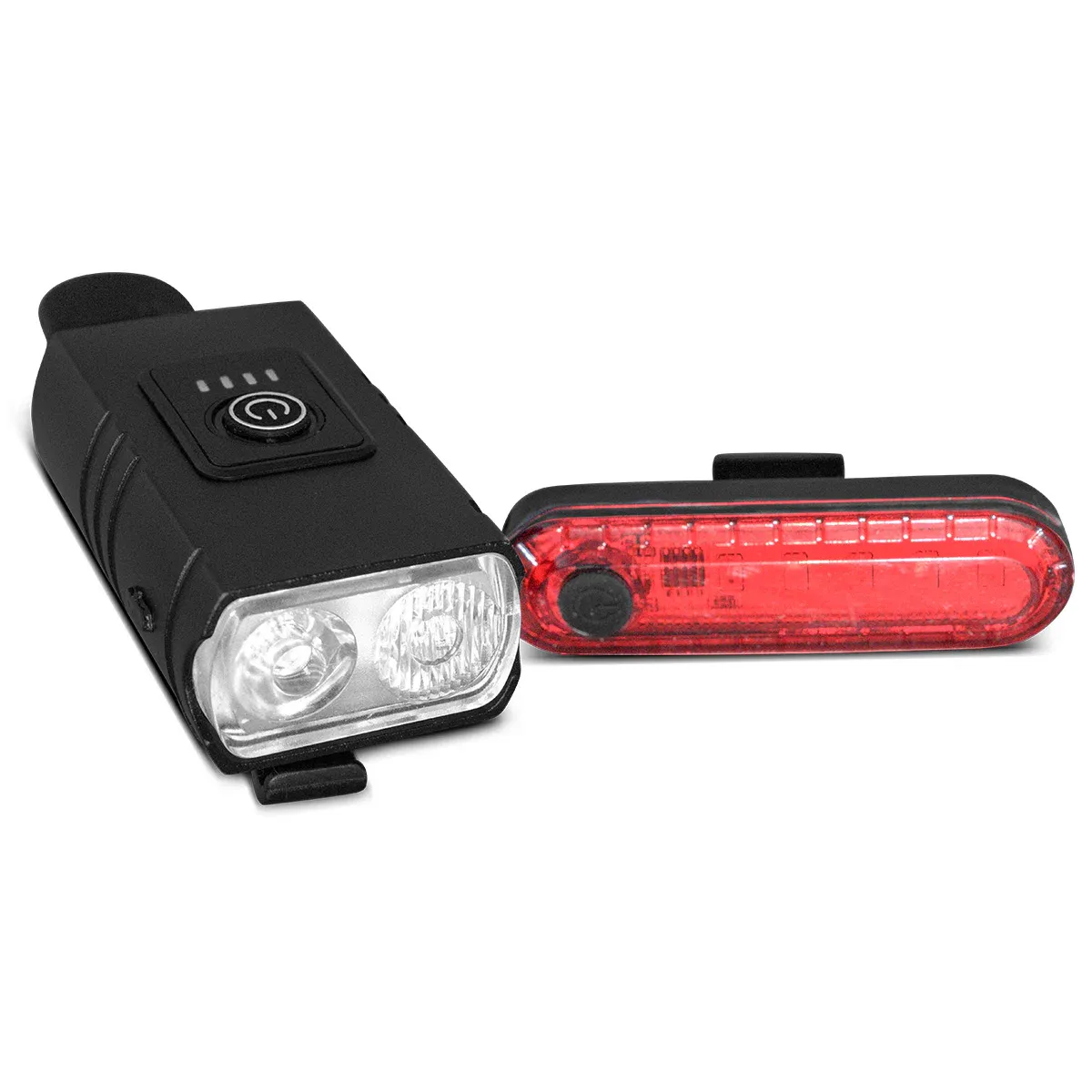 Progear LED Rechargeable Front and Rear Light Set - Image 1