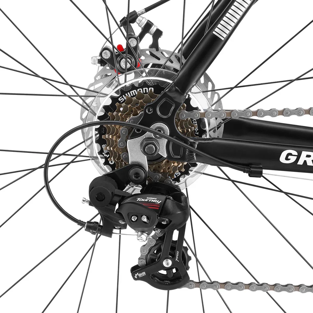 Progear GR150 Road Bike 700*53cm Black - Image 3