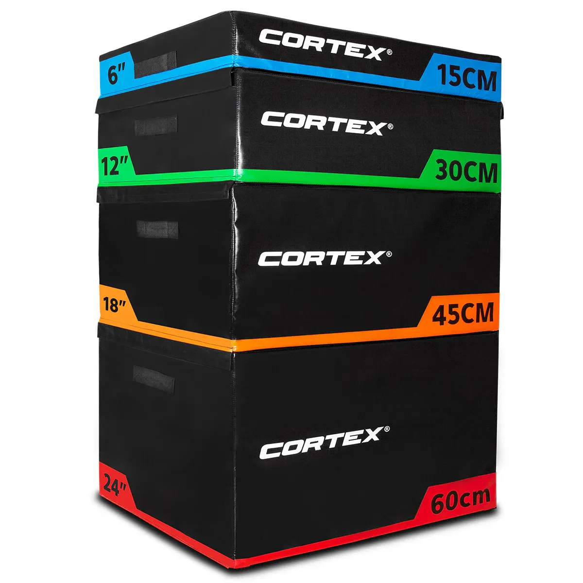 CORTEX Soft Plyo Box Modular Stackable 15cm, 30cm, 45cm, 60cm - Image 2