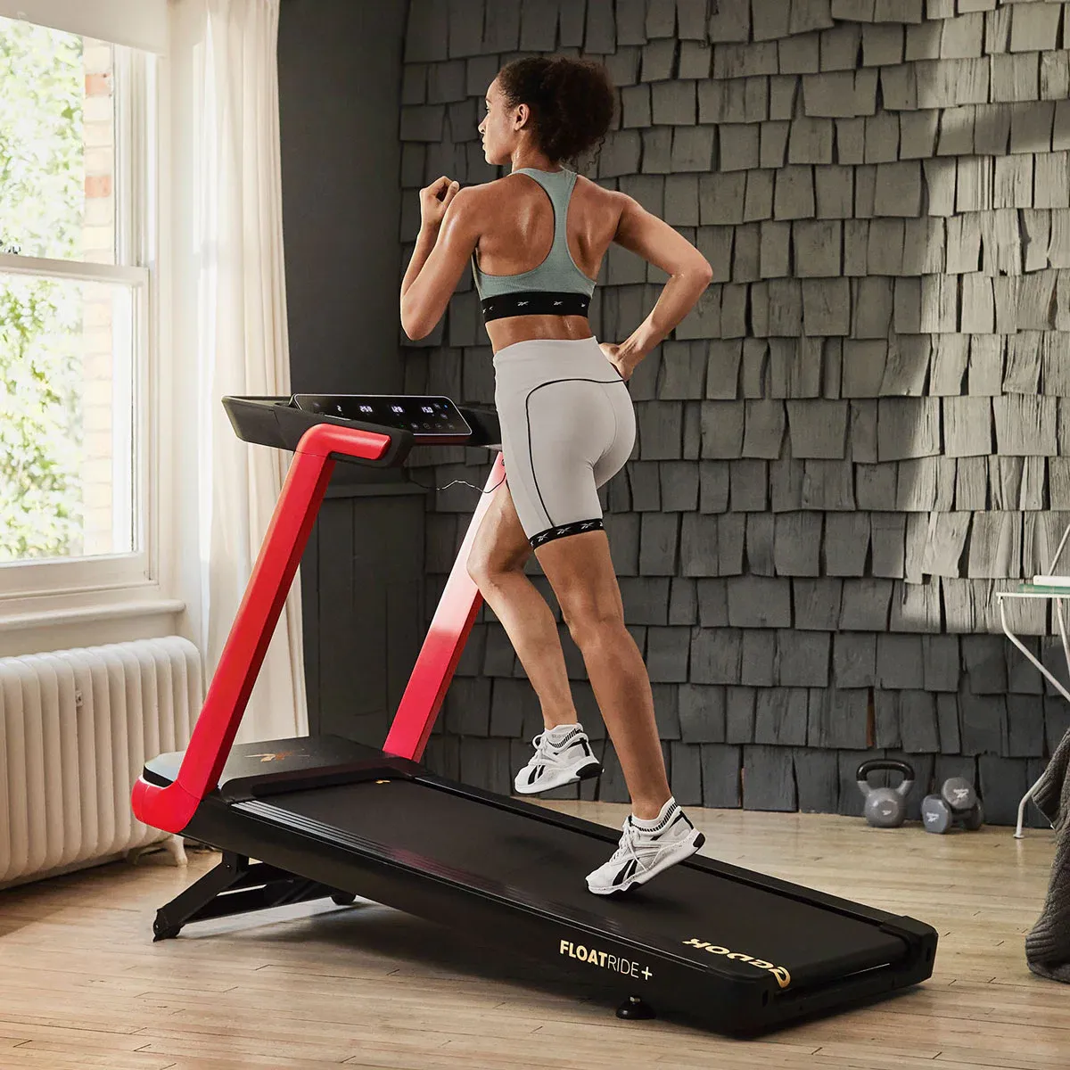 Reebok FR30z Floatride Treadmill in Red - Image 2