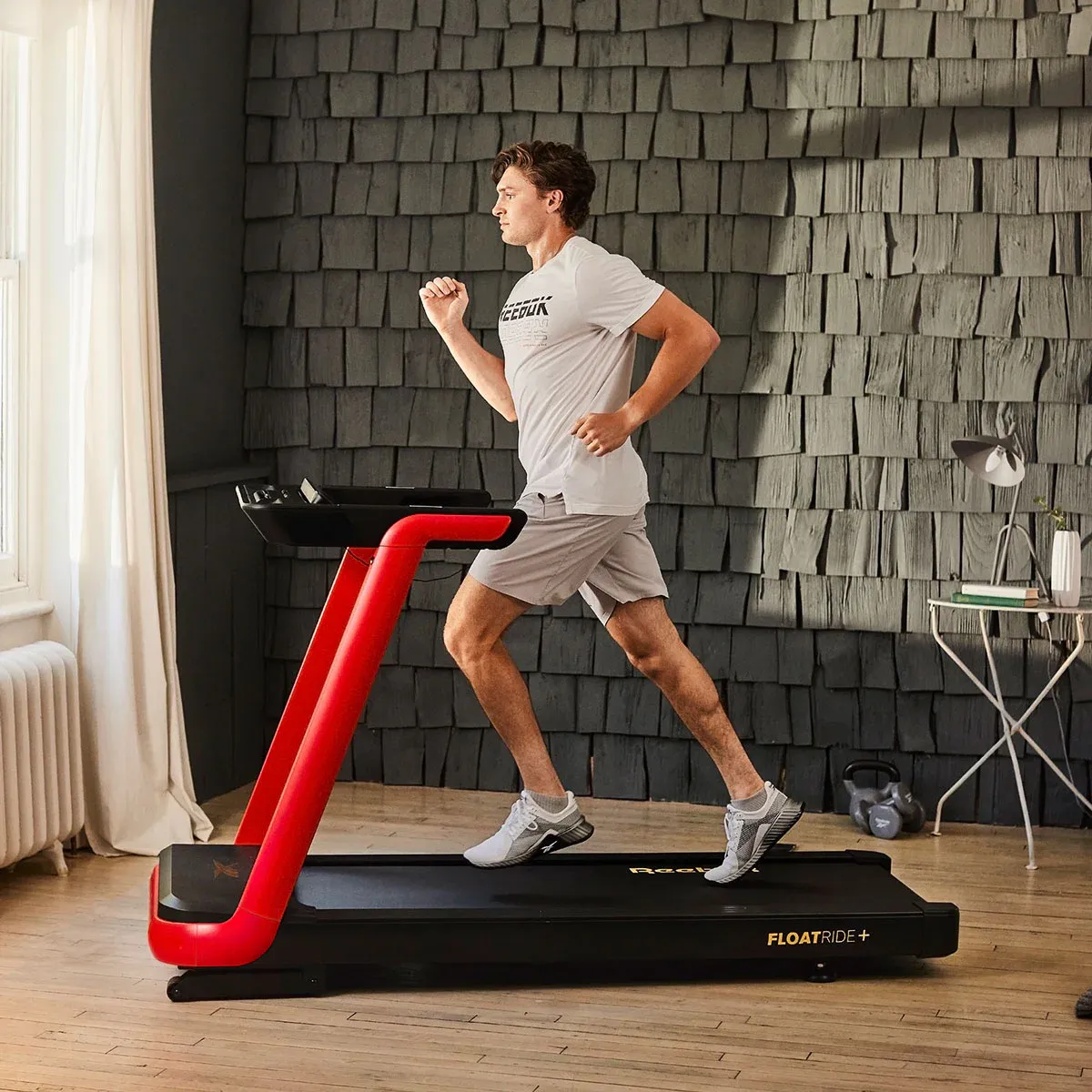 Reebok FR30z Floatride Treadmill in Red - Image 3
