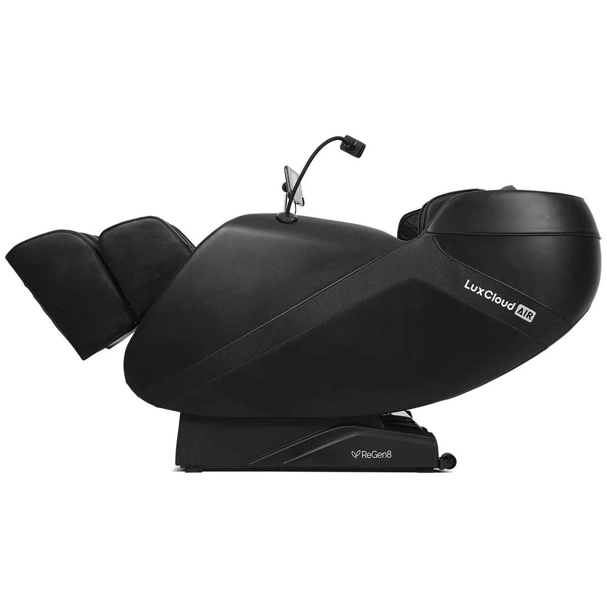 ReGen8 LuxCloud Air - Zero Gravity Heated Massage Chair in Black - Image 4